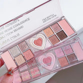 Miss Lara Eyeshadow Palette Shiny - 12 Colors